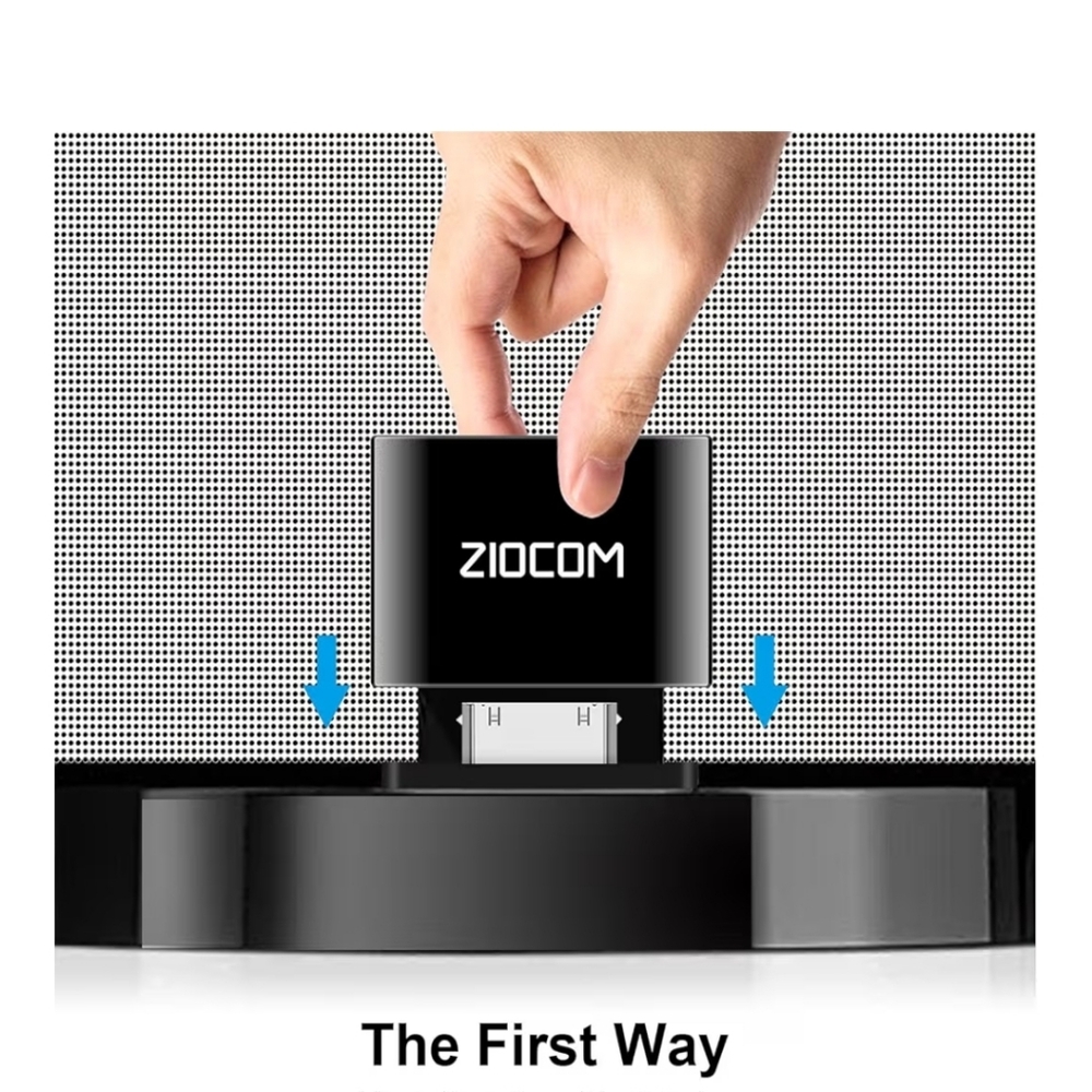 ZIOCOM 30 Pin Bluetooth Adapter for Bose Sounddock or Other Compatible Player - Picture 3 of 8
